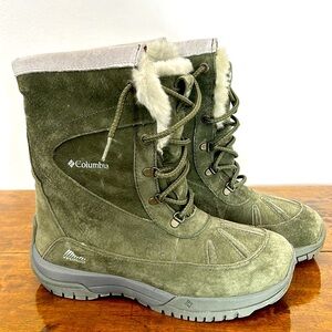 Columbia Waterproof Winter Lavela Boots Fur Snow Outdoor Women's 6.5 Hike Warm